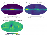 input to Conviqt, smoothed 10deg gaussian